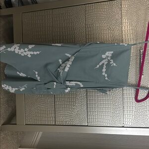 American Threads Blue Floral Dress